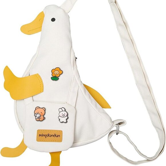 Accessories - Kawaii Purse, Cute Duck Crossbody Shoulder Bag, Novelty Messenger Purse for Wome